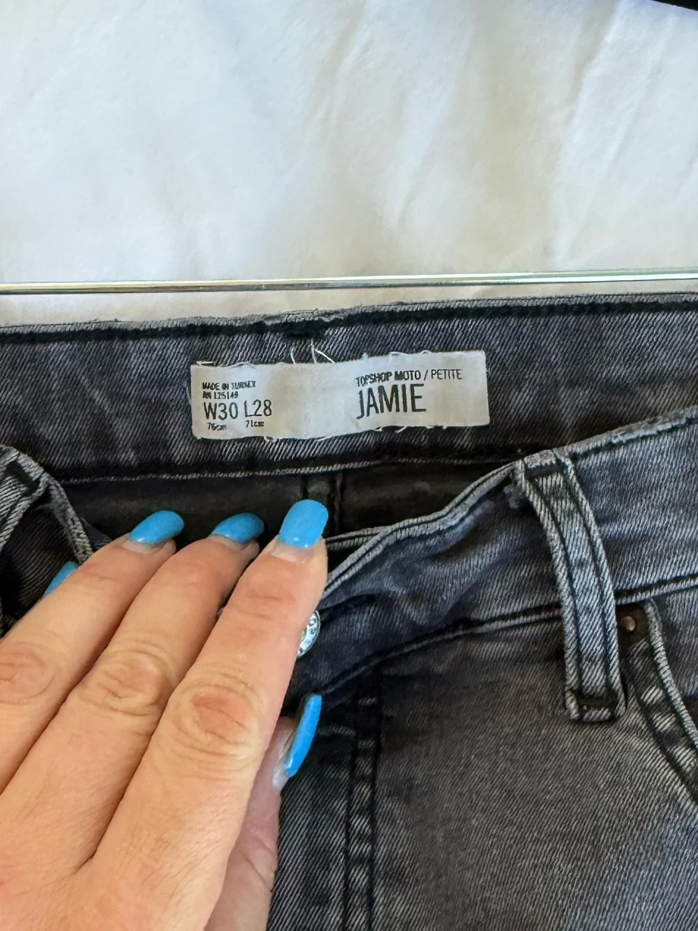 Topshop | Jaimie Raw Hem Jeans